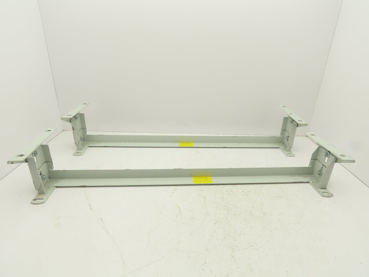 Hytrol 36"W Conveyor Leg Floor Support 4-5/8"-6-5/8"H Lot of 2