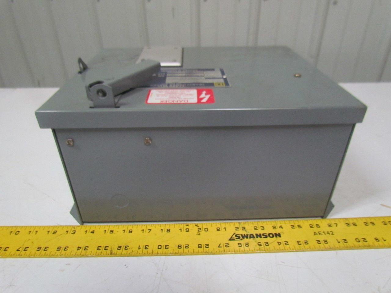 Square D SK5271U Power Transformer 1.0kva 600VAC Pri 230/460V Sec 115V