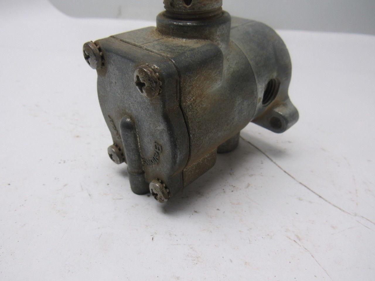Schrader Bellows - K055 1037 Pilot valve line mount 115V 2-way NC 1/8" ports