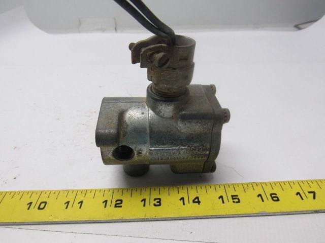 Schrader Bellows - K055 1037 Pilot valve line mount 115V 2-way NC 1/8" ports