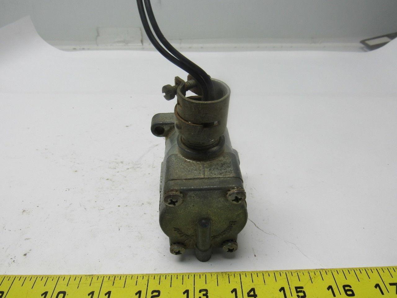 Schrader Bellows - K055 1037 Pilot valve line mount 115V 2-way NC 1/8" ports