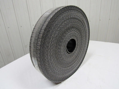 1 ply black interwoven conveyor belt 115ft x 3.5" x 0.205" thick