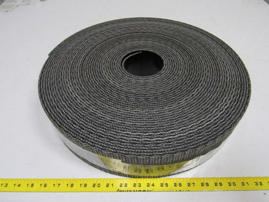 1 ply black interwoven conveyor belt 115ft x 3.5" x 0.205" thick