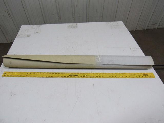 2 Ply Grey PVC Smooth Top Conveyor Belt 12Ft X 46-3/4" 0.050" Thick