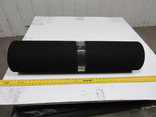 1-Ply Smooth Nylon Backed V Guide white Conveyor Belt 23' 9-1/4" X 43.5"