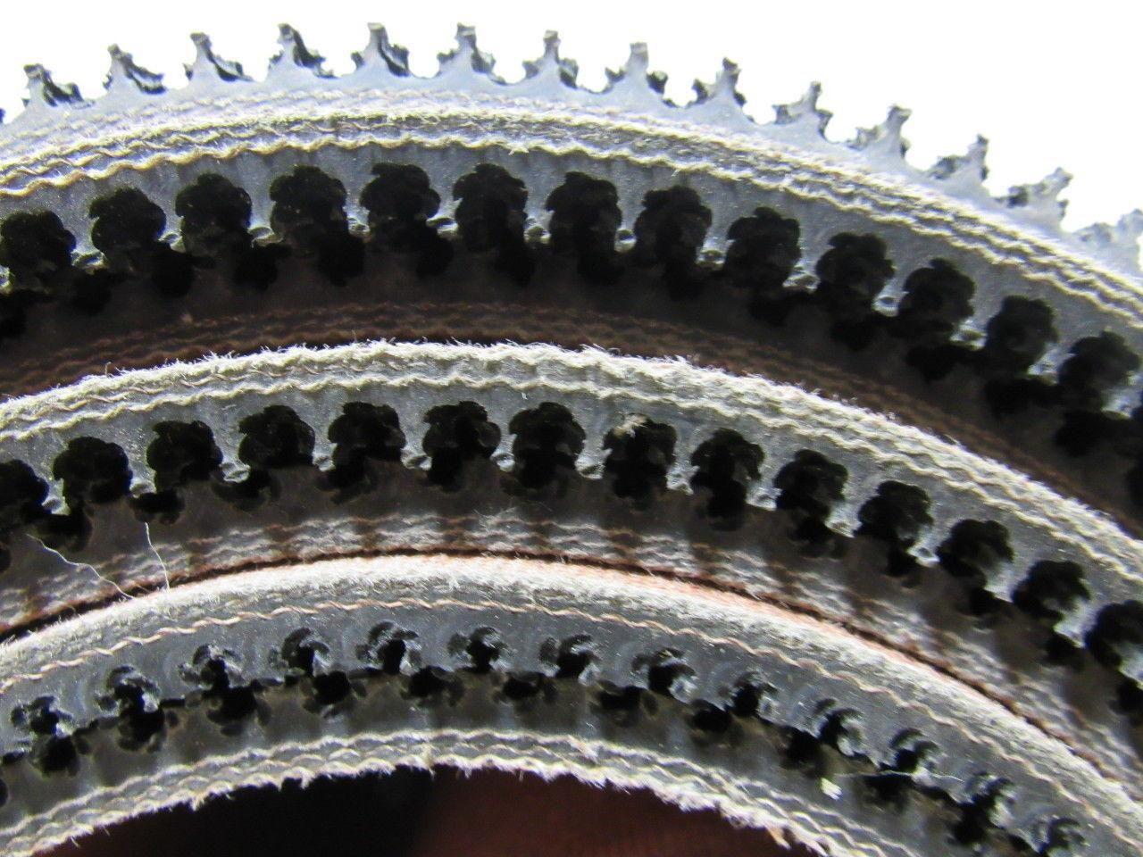 1-Ply Smooth Nylon Backed V Guide white Conveyor Belt 23' 9-1/4" X 43.5"