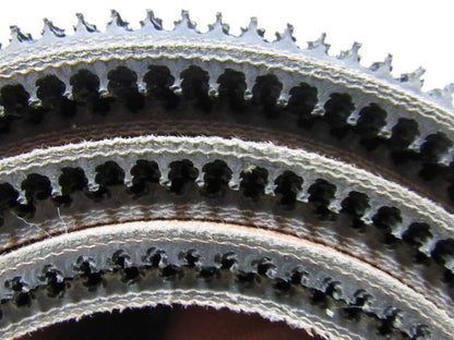 1-Ply Smooth Nylon Backed V Guide white Conveyor Belt 23' 9-1/4" X 43.5"