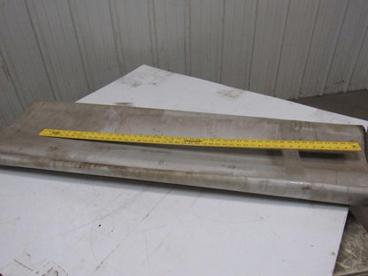 1-Ply Smooth Top Nylon Backed  V Guide continuous Conveyor Belt 11' X 56"