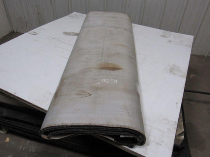 1-Ply Smooth Top Nylon Backed  V Guide continuous Conveyor Belt 11' X 56"