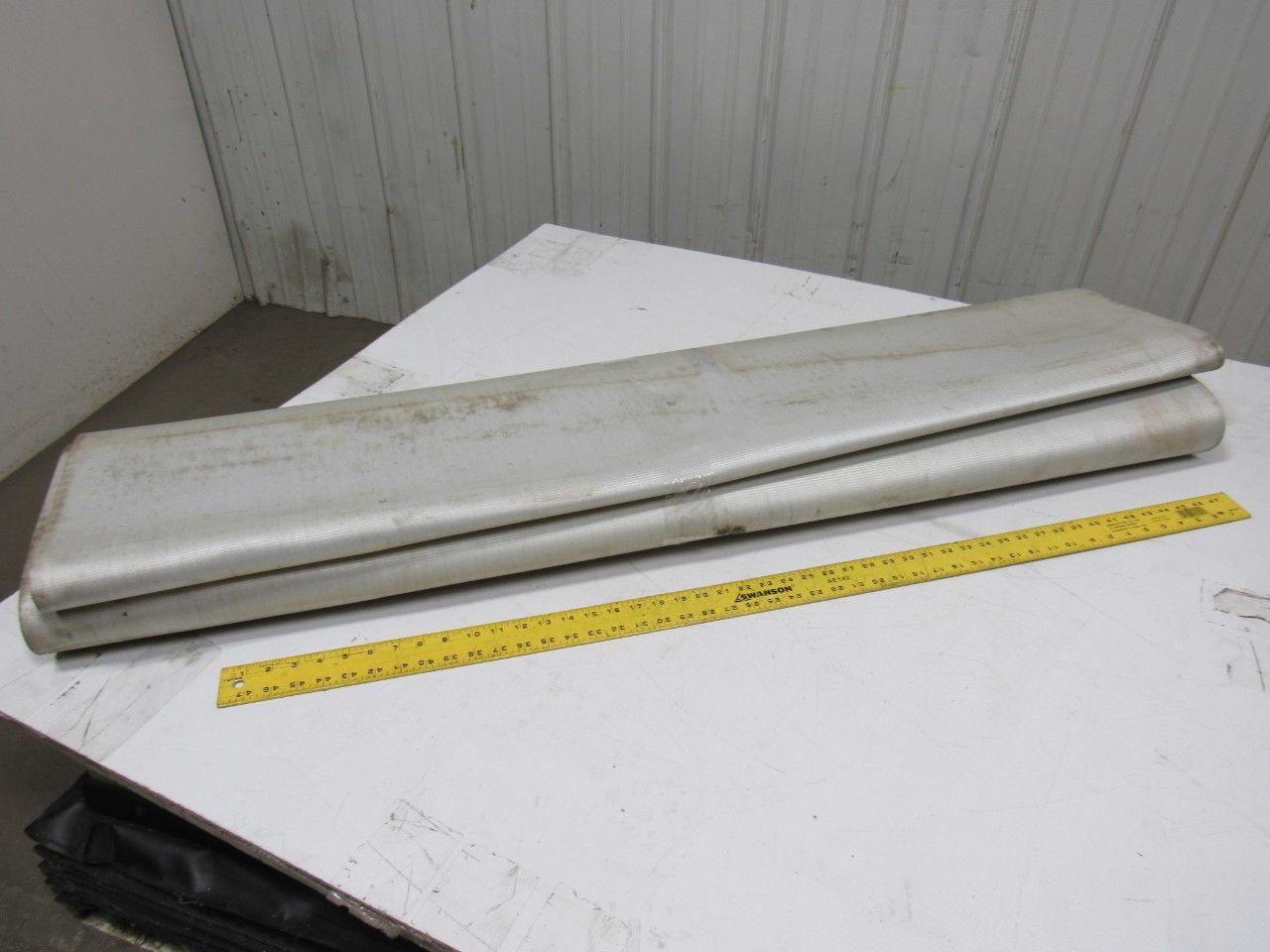 1-Ply Smooth Nylon Backed  V Guide continuous Conveyor Belt 11' 4-1/2"X 56"