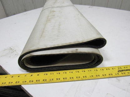 1-Ply Smooth Nylon Backed  V Guide continuous Conveyor Belt 11' 4-1/2"X 56"