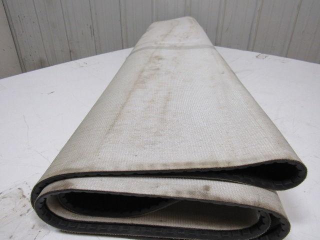 1-Ply Smooth Nylon Backed  V Guide continuous Conveyor Belt 11' 4-1/2"X 56"