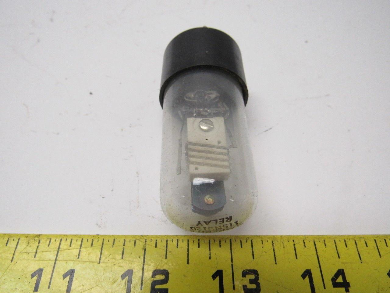 Amperite 115NO120 Time Delay Relay 115V 3A 12 second
