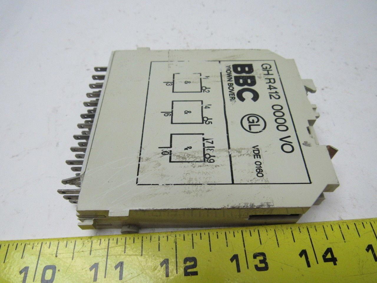 Brown Boveri GH R412 0000 V0 Logic Module