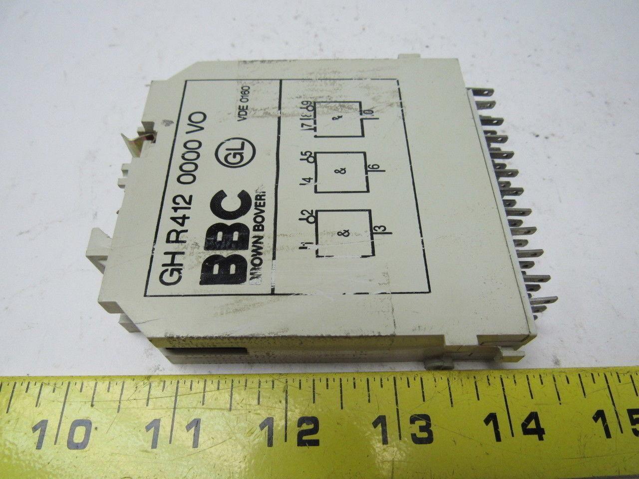 Brown Boveri GH R412 0000 V0 Logic Module