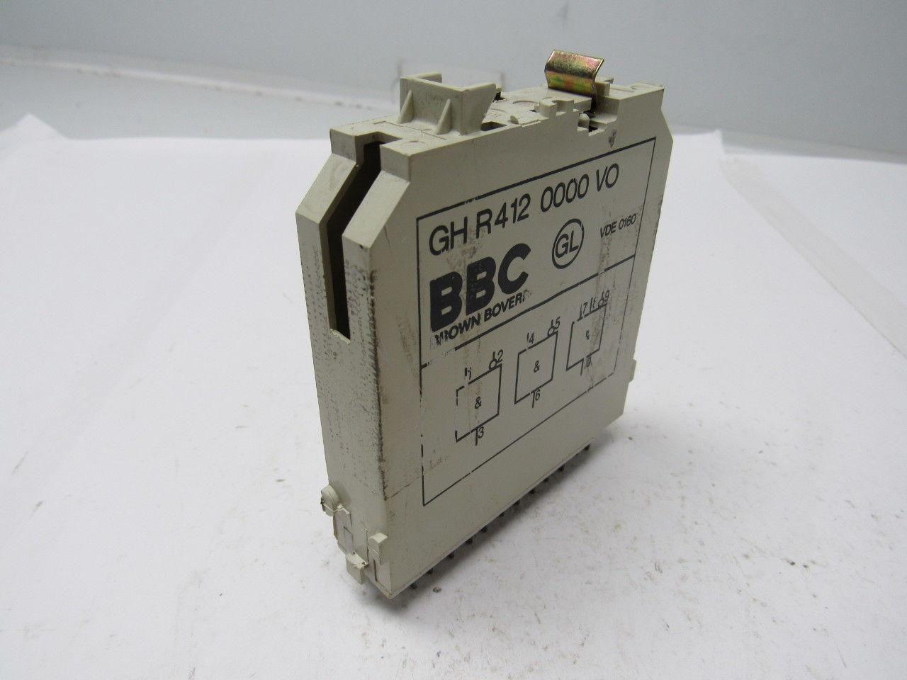 Brown Boveri GH R412 0000 V0 Logic Module