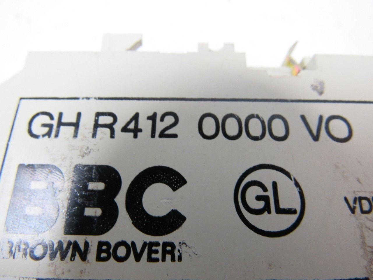 Brown Boveri GH R412 0000 V0 Logic Module