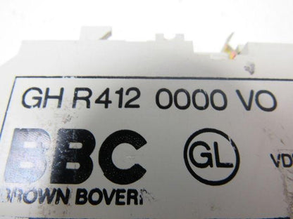 Brown Boveri GH R412 0000 V0 Logic Module