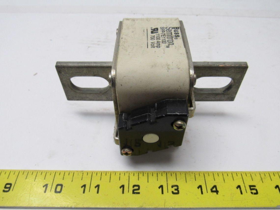 Buss Bussman SPP-7E1100 Semitron Square Body 700V 1100A High Speed Fuse