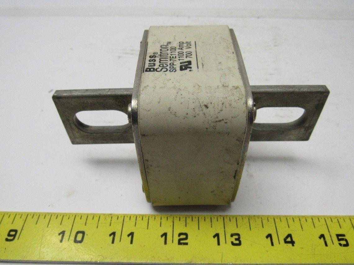 Buss Bussman SPP-7E1100 Semitron Square Body 700V 1100A High Speed Fuse