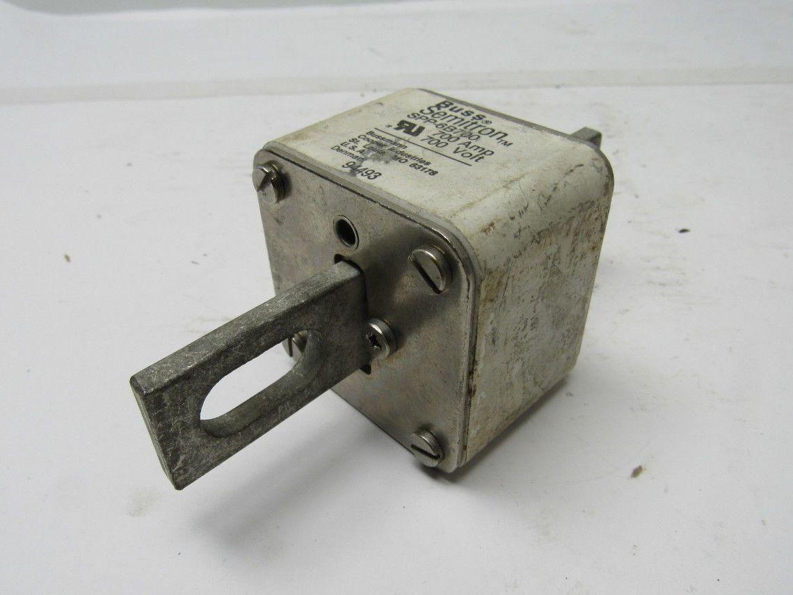 Buss Bussman SPP-6B700 700V 700A Semitron Square Body High Speed Fuse