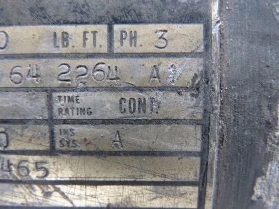 Reuland Electric Co. A Magnetic Brake Unit 465V 3PH Torque 10 ft. lbs. 1" Shaft