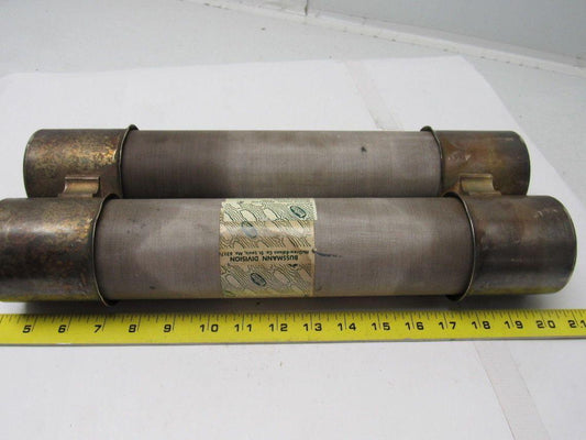 Cooper Bussman JCL 18R 390A 5080V 80K R-rated Fuses for Motor Circuit Protection