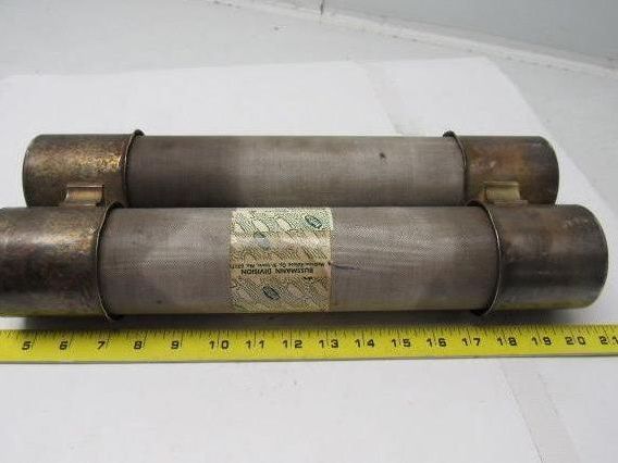 Cooper Bussman JCL 18R 390A 5080V 80K R-rated Fuses for Motor Circuit Protection