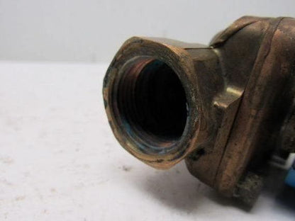Honeywell 706N7A1BN Solenoid Valve 3/4"NPT 9/16 Orifice 120/60V 0-150PSI