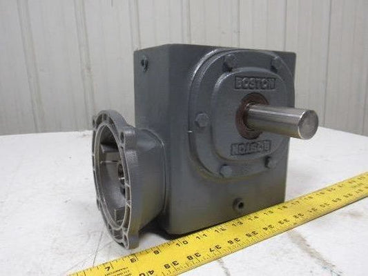 Boston Gear F26-50-B7-G Worm Gear Speed Reducer 50:1 56C  Quill In/ 1-1/8" Out