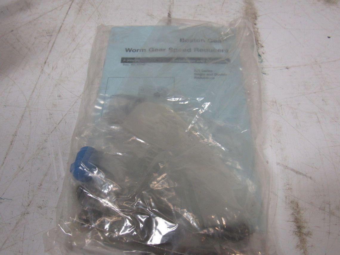 Boston Gear F26-50-B7-G Worm Gear Speed Reducer 50:1 56C  Quill In/ 1-1/8" Out
