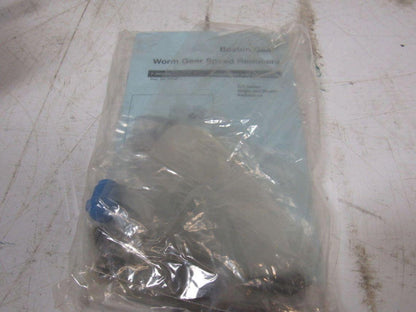 Boston Gear F26-50-B7-G Worm Gear Speed Reducer 50:1 56C  Quill In/ 1-1/8" Out