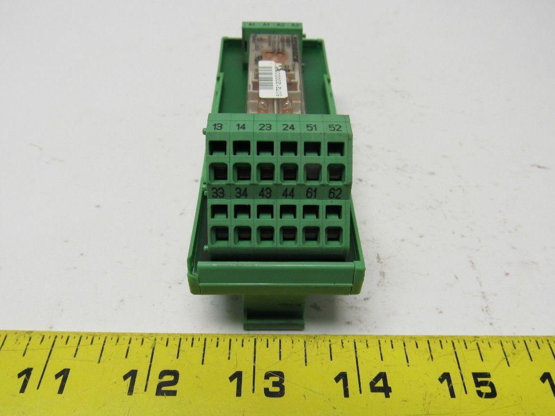 Phoenix Contact psr-spf-120uc/urm/4x1/2x2 Relay W/Positively Driven Contacts