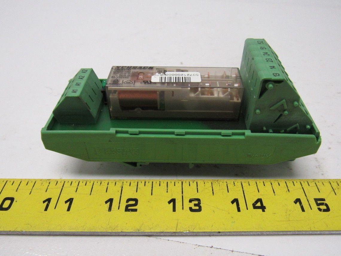 Phoenix Contact psr-spf-120uc/urm/4x1/2x2 Relay W/Positively Driven Contacts