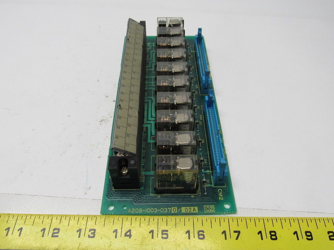Fanuc A20B-1003-0370/02A Circuit Board PCB Relay Board