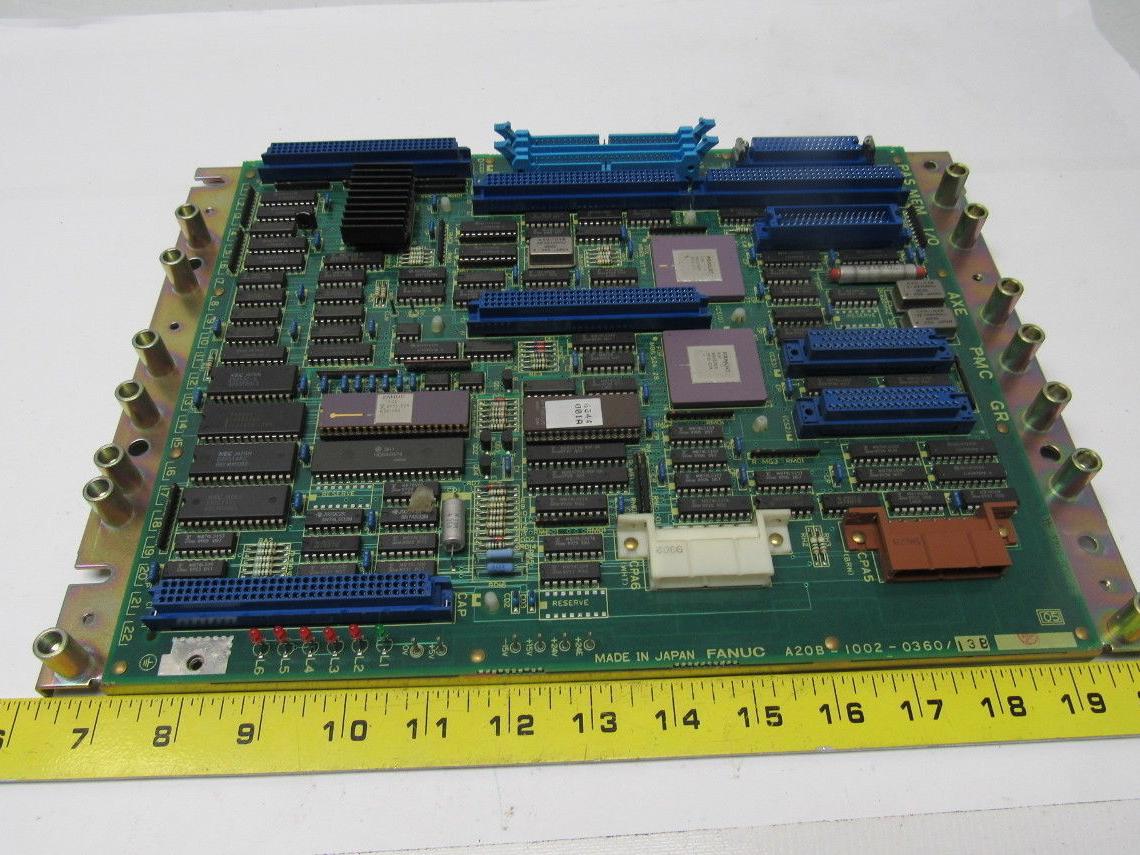Fanuc A20B-1002-0360/13B Mother Board Circuit CPU
