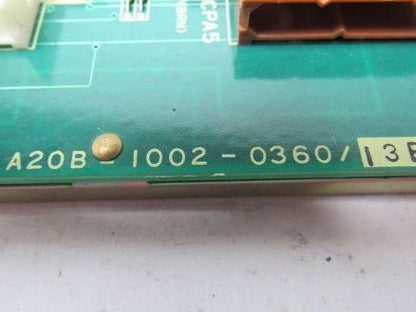 Fanuc A20B-1002-0360/13B Mother Board Circuit CPU