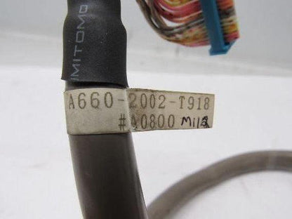 Fanuc A660-2002-T918 Cable Assembly From Tape Drill Mate - Model T
