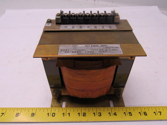 Fanuc / Kowa Denso A80L-0001-0225-02 O.35KVA Transformer From Tape Drill Mate