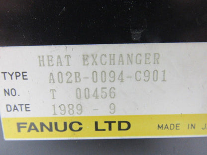 Fanuc A02B-0094-C901 Heat Exchanger From Tape Drill Mate - Model T