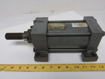 Miller Fluid Power J72B2 Pneumatic Tie Rod Cylinder 3-1/4" Bore 3-3/4" Stroke
