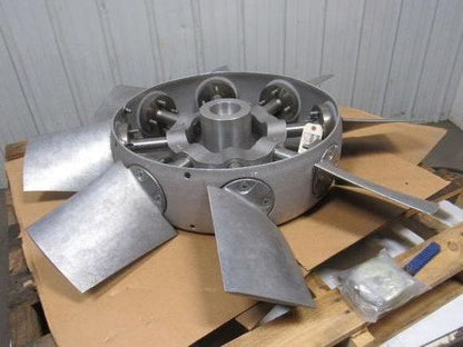 44" Industrial 8 Blade Aluminum Variable Pitch Axial Flow Fan Wheel 2-3/8" Bore