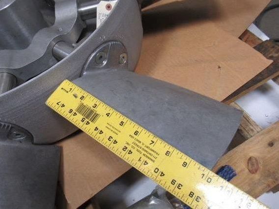 44" Industrial 8 Blade Aluminum Variable Pitch Axial Flow Fan Wheel 2-3/8" Bore