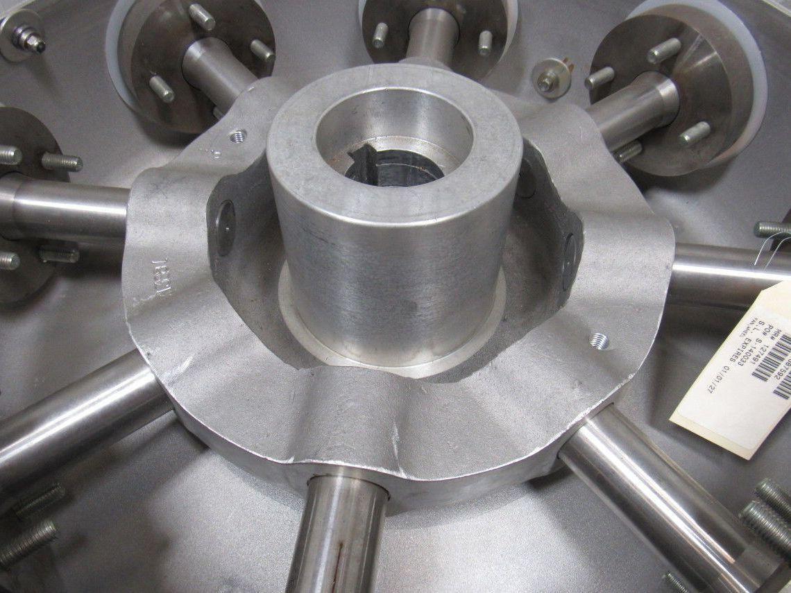 44" Industrial 8 Blade Aluminum Variable Pitch Axial Flow Fan Wheel 2-3/8" Bore