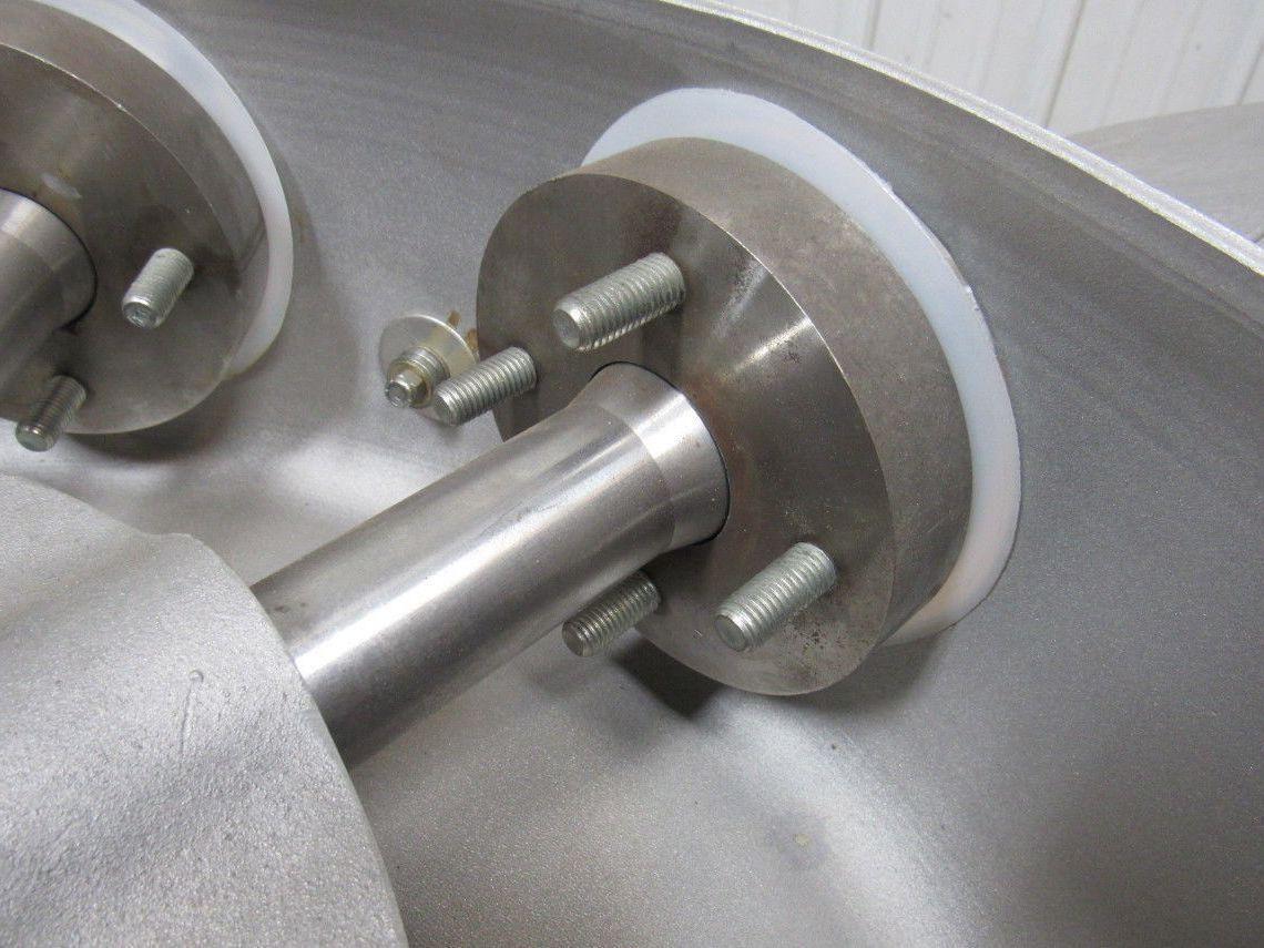 44" Industrial 8 Blade Aluminum Variable Pitch Axial Flow Fan Wheel 2-3/8" Bore