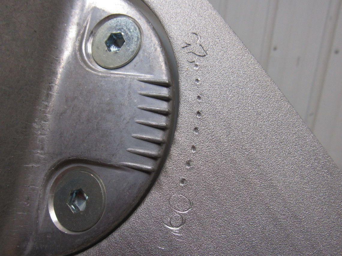 44" Industrial 8 Blade Aluminum Variable Pitch Axial Flow Fan Wheel 2-3/8" Bore