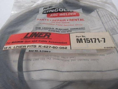 Lincoln Electric M15171-7 Mig Welder conduit 15' Liner Fits K-427-60-052