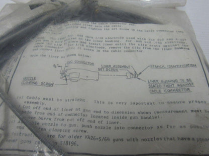 Lincoln Electric M15171-7 Mig Welder conduit 15' Liner Fits K-427-60-052