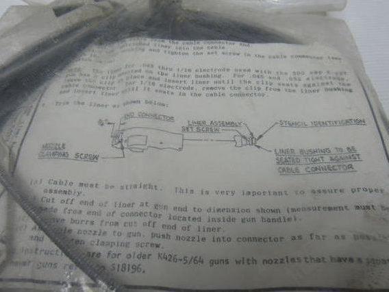 Lincoln Electric M15171-7 Mig Welder conduit 15' Liner Fits K-427-60-052