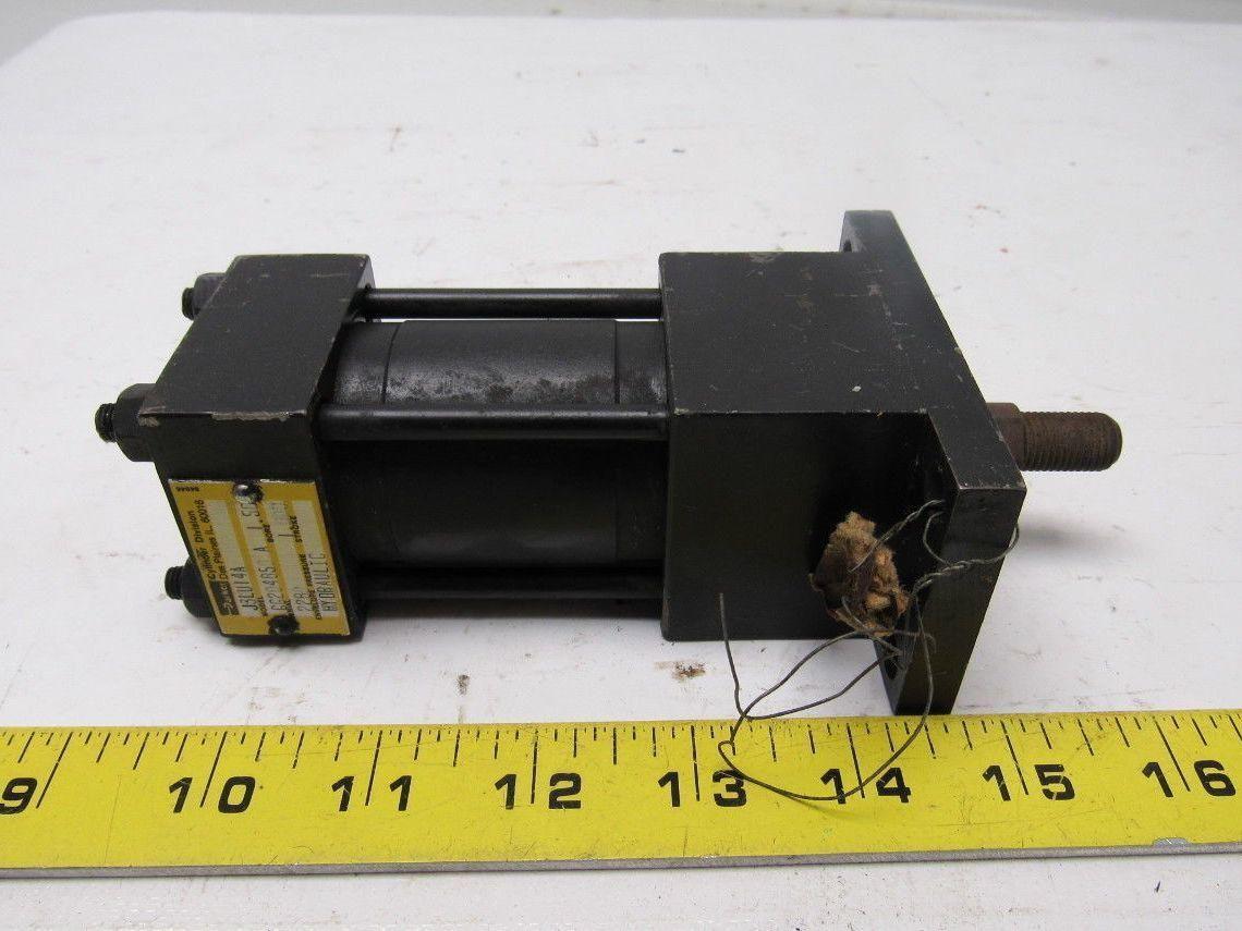 Parker J3LU14A Hydraulic Tie Rod Cylinder 1-1/2" Bore 1" Stroke
